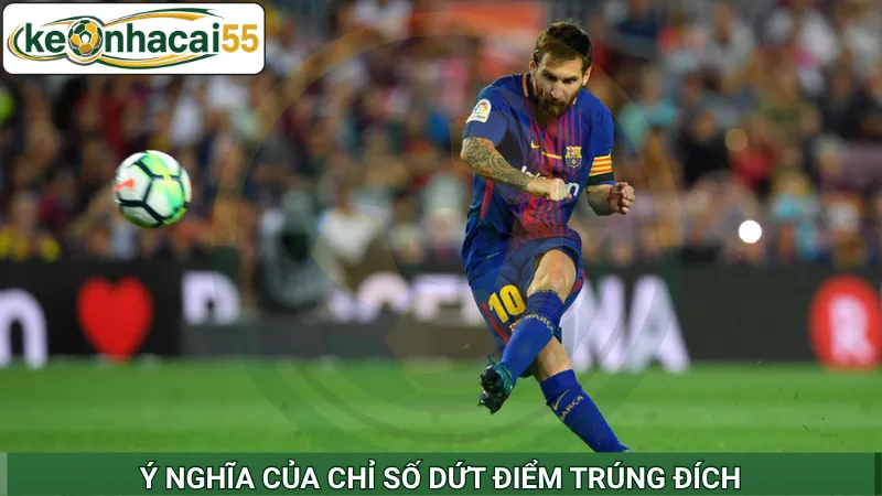 Ý nghĩa của chỉ số dứt điểm trúng đích