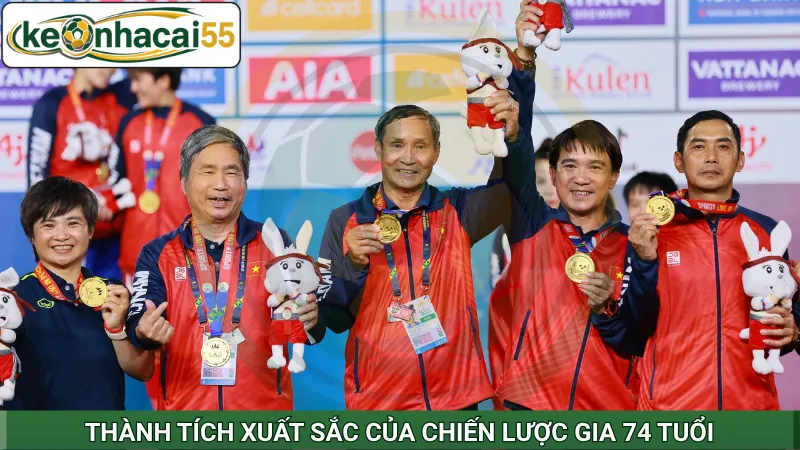 Thành tích xuất sắc của chiến lược gia 74 tuổi