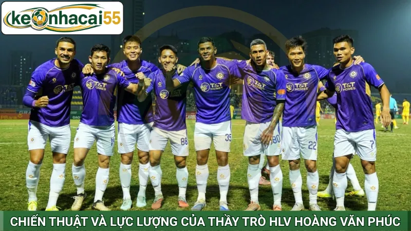 Chiến thuật và lực lượng của thầy trò HLV Hoàng Văn Phúc